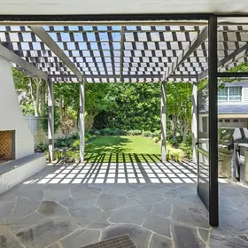 Patio cover built for Client name