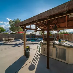 Patio cover built for Client name
